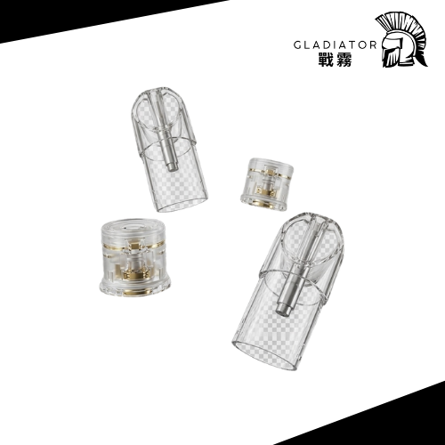 【拋棄式】通用悅克 Relx4-5代透明空倉