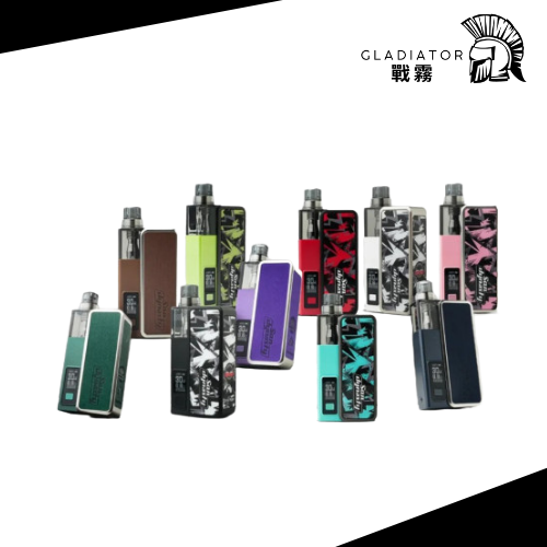 【小煙主機】San Dynasty小海豚 2ml空倉×2+1000mAh可拆電池+掛繩