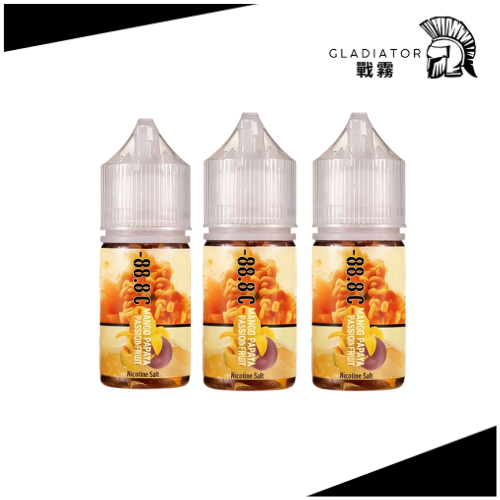 【小煙油】-88.8℃ 新口味 木瓜芒果百香 30MG
